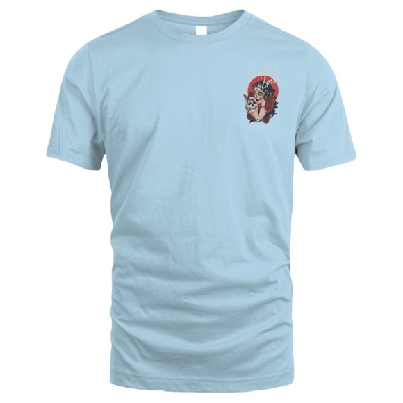 Aqua Blue Endless Love Tee - Size XL - Picture 5 of 7